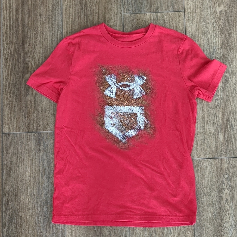 Under Armour Kids Vibrant Red Tee